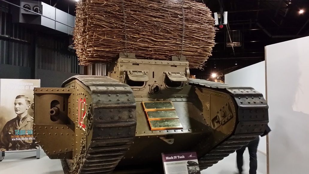 Spotkanie z Wargaming w muzeum w Bovington - Mark IV