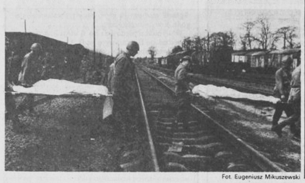 repr. Katastrofa kolejowa w Pile 1988 r.