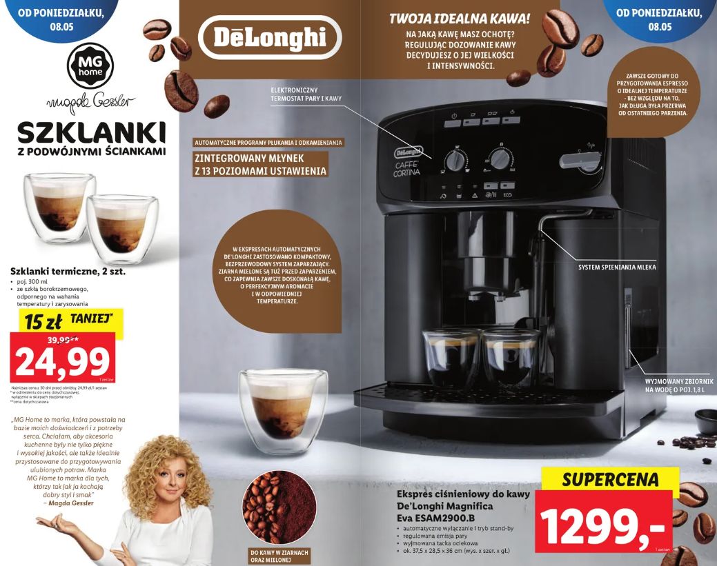 Lidl: ekspres do kawy DeLonghi