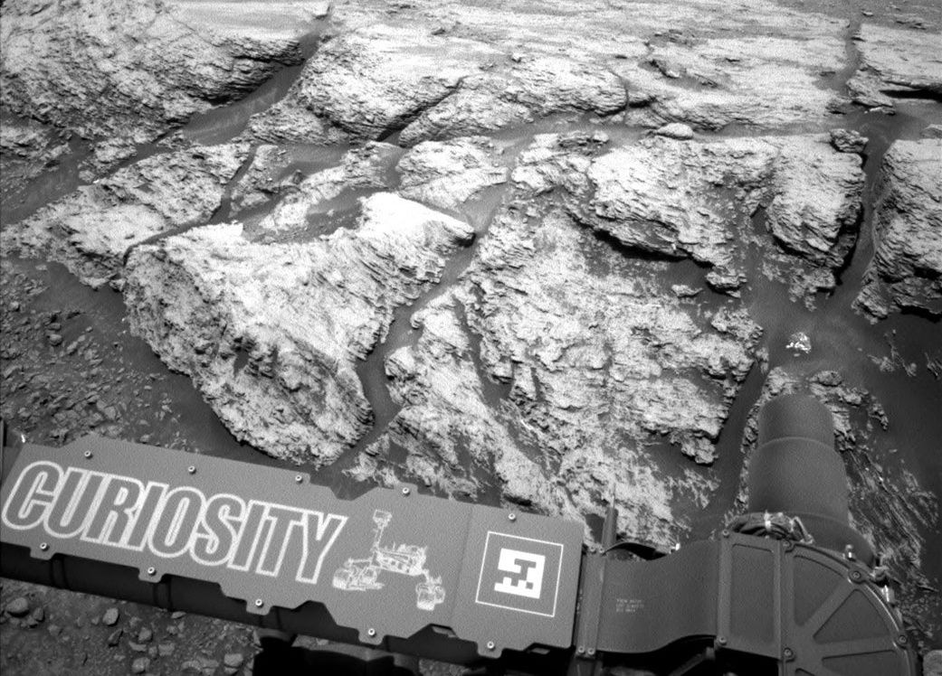 Curiosity skały
