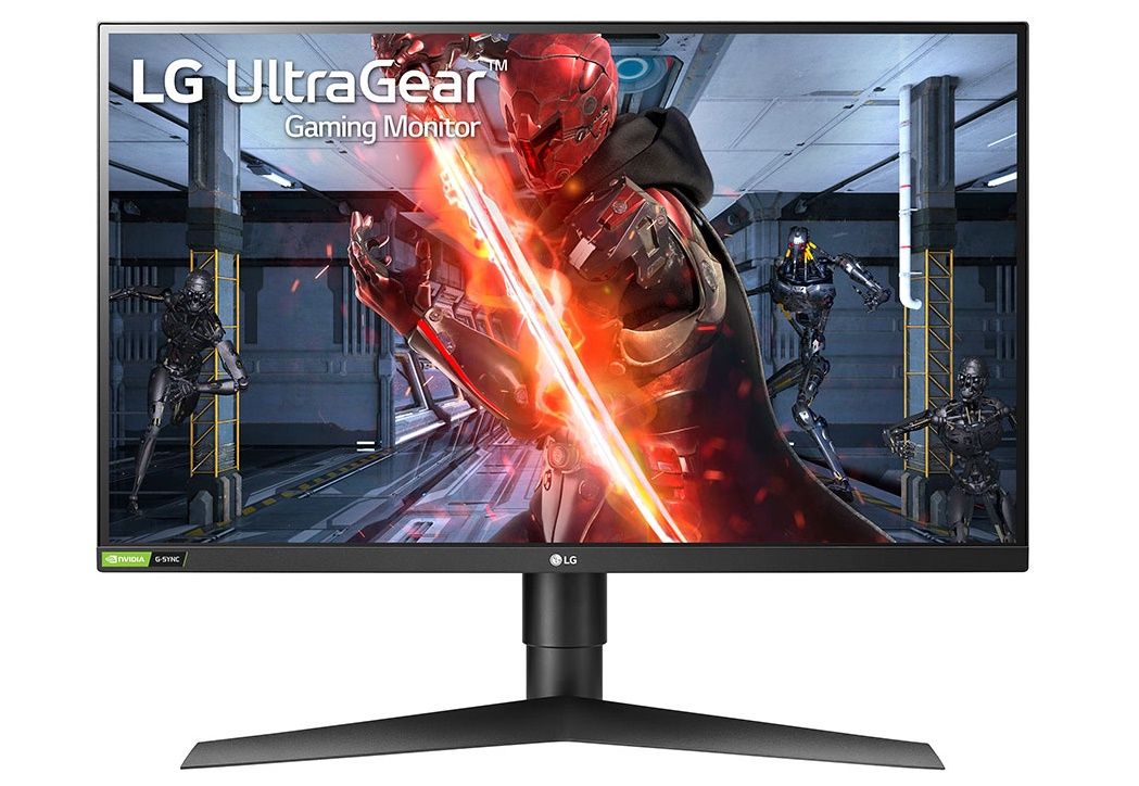 LG 27GN750-B - od przodu