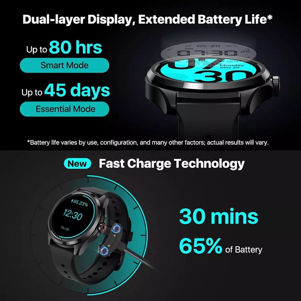 TicWatch Pro 5 ekran