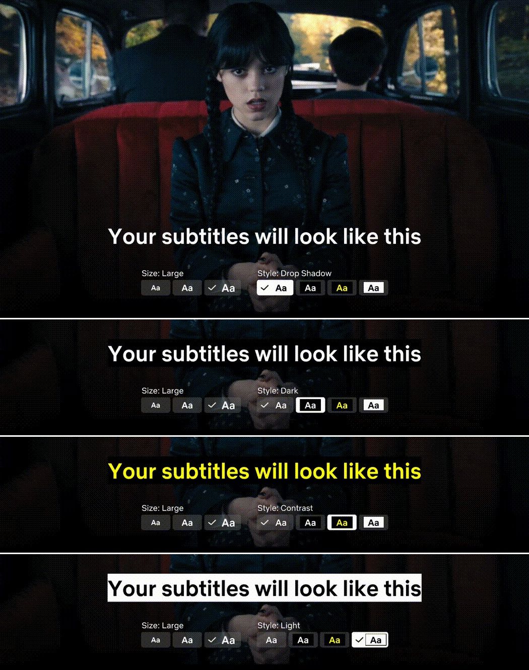 Netflix napisy TV