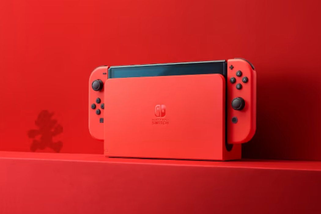 Konsola Switch red oled
