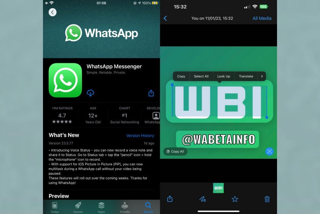 WhatsApp iTT