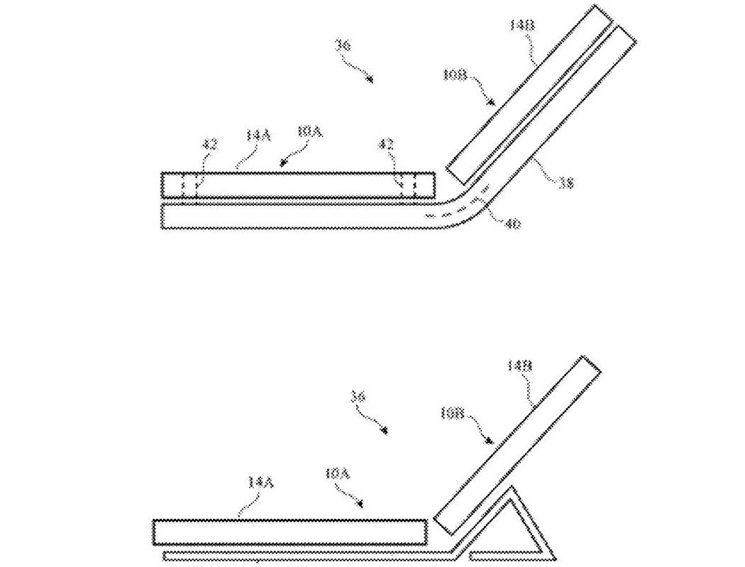 Składany iPhone patent