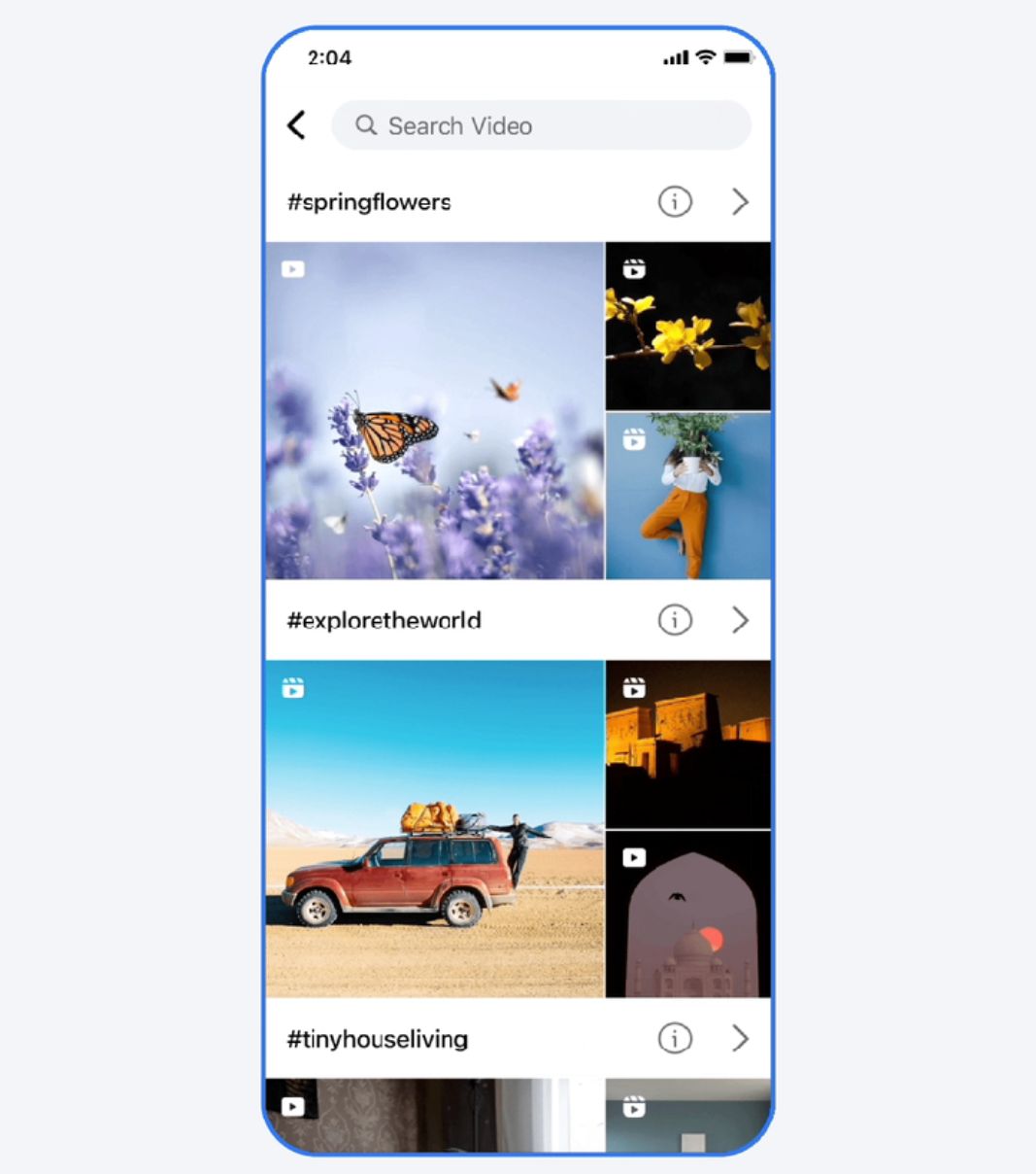 Facebook odkrywanie wideo