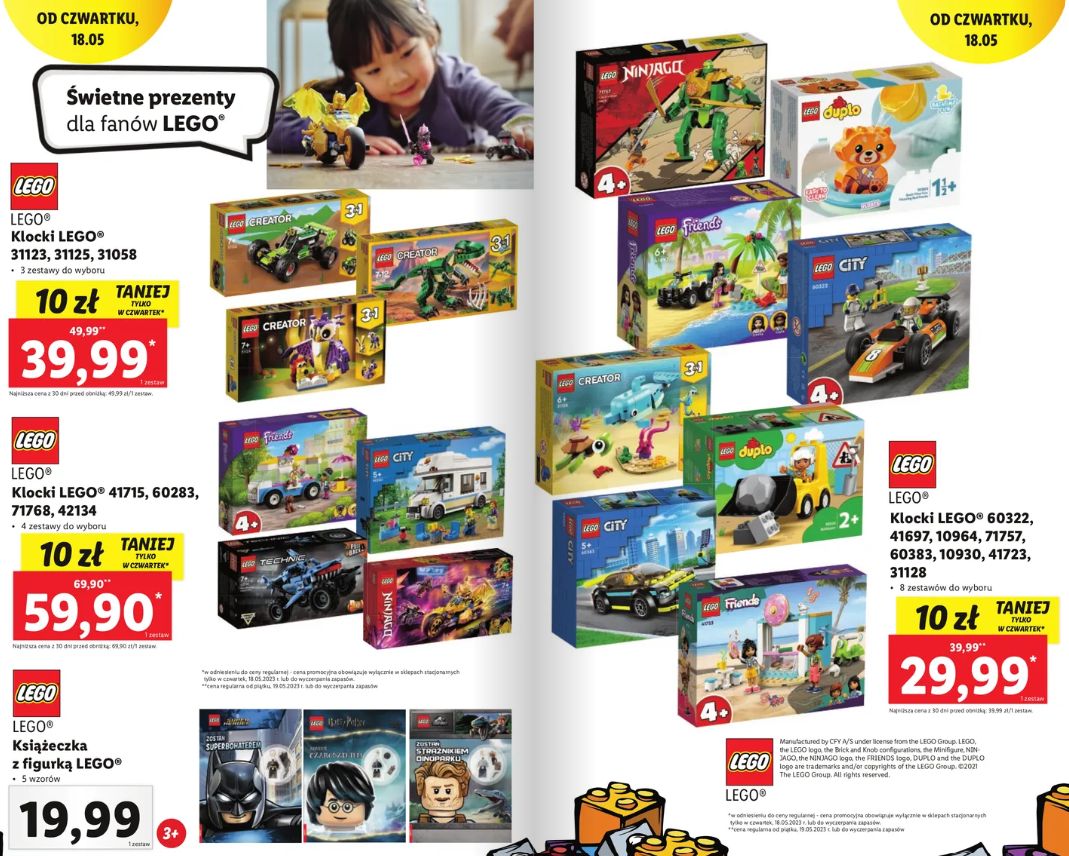 Lidl: LEGO 18.05