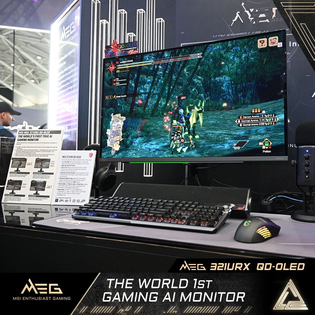 MSI MEG 321URX QD-OLED