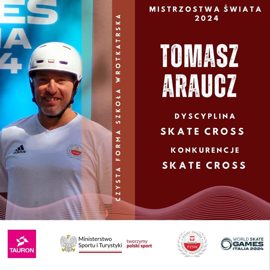 Tomasz Araucz wziął udział w World Skate Games
