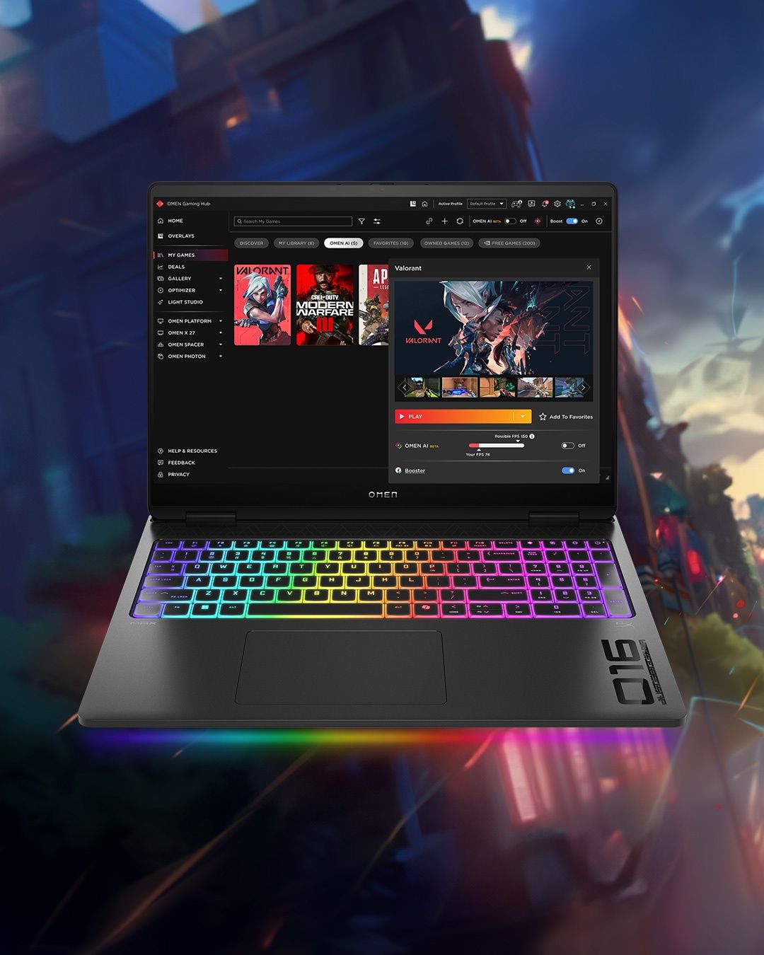 hp omen max 16