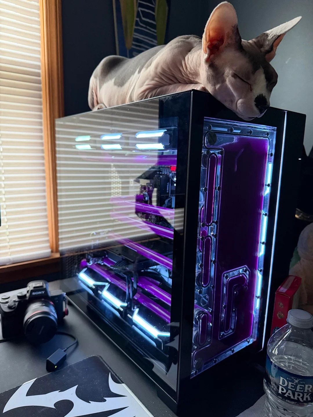 Komputer z procesorem AMD Ryzen 7 9800X3D