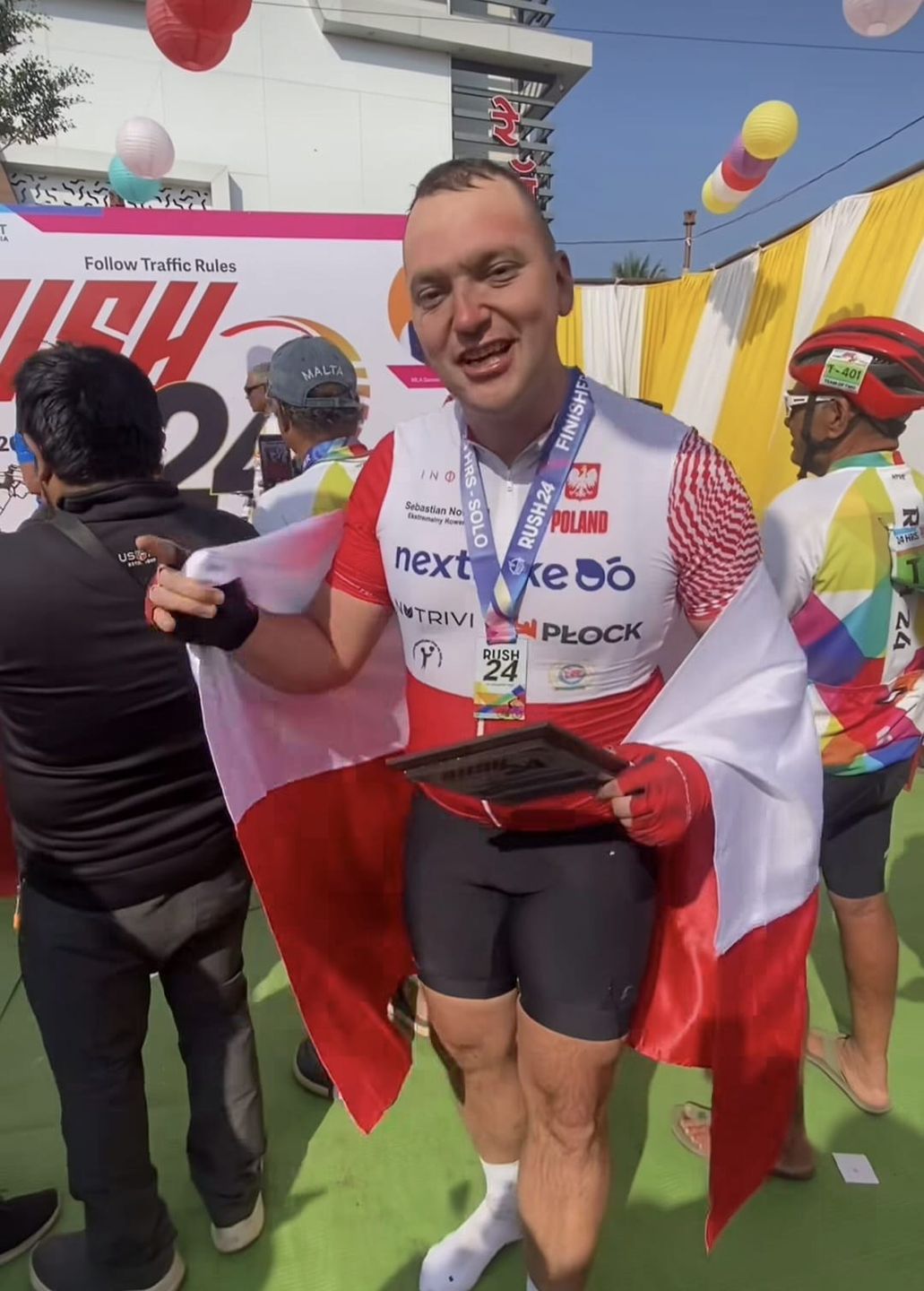 Po 24-godzinnym wyścigu 