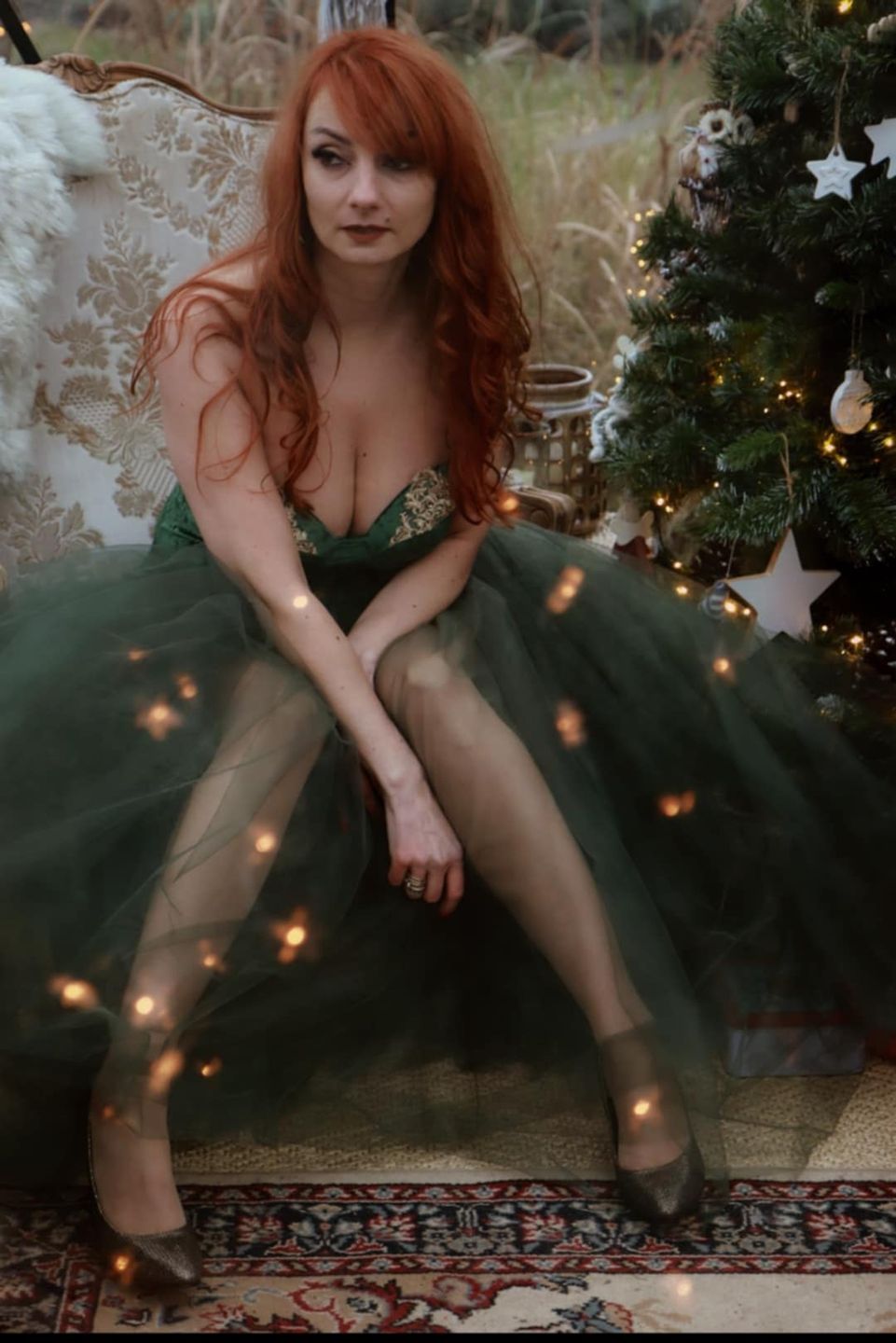 Modelka w stroju zaprojektowanym przez Jarka Kamińskiego