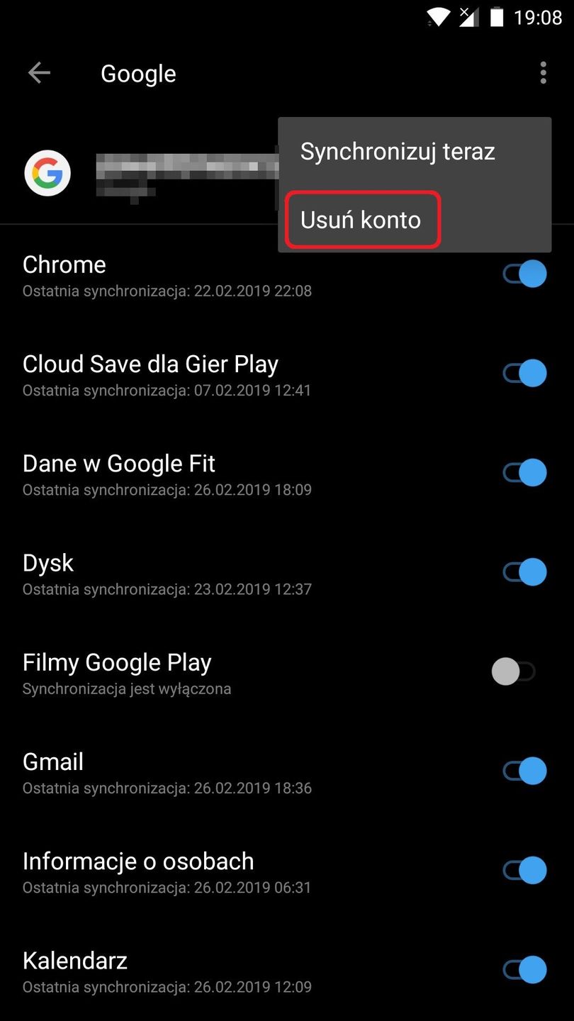 Usuwanie Device Protection