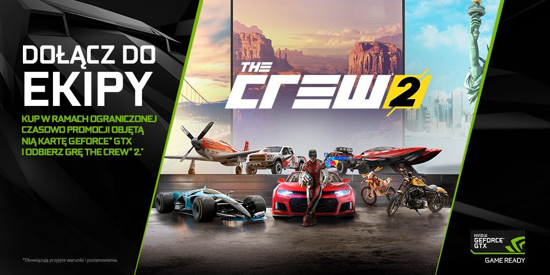 Nvidia - promocja The Crew 2