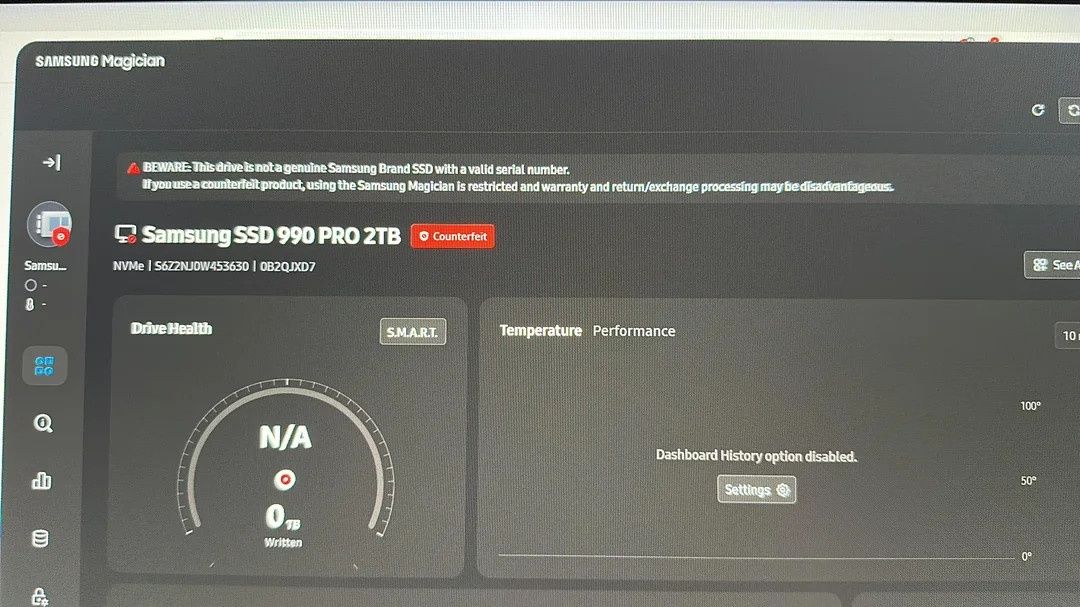 Samsung 990 PRO - wydajność dysku