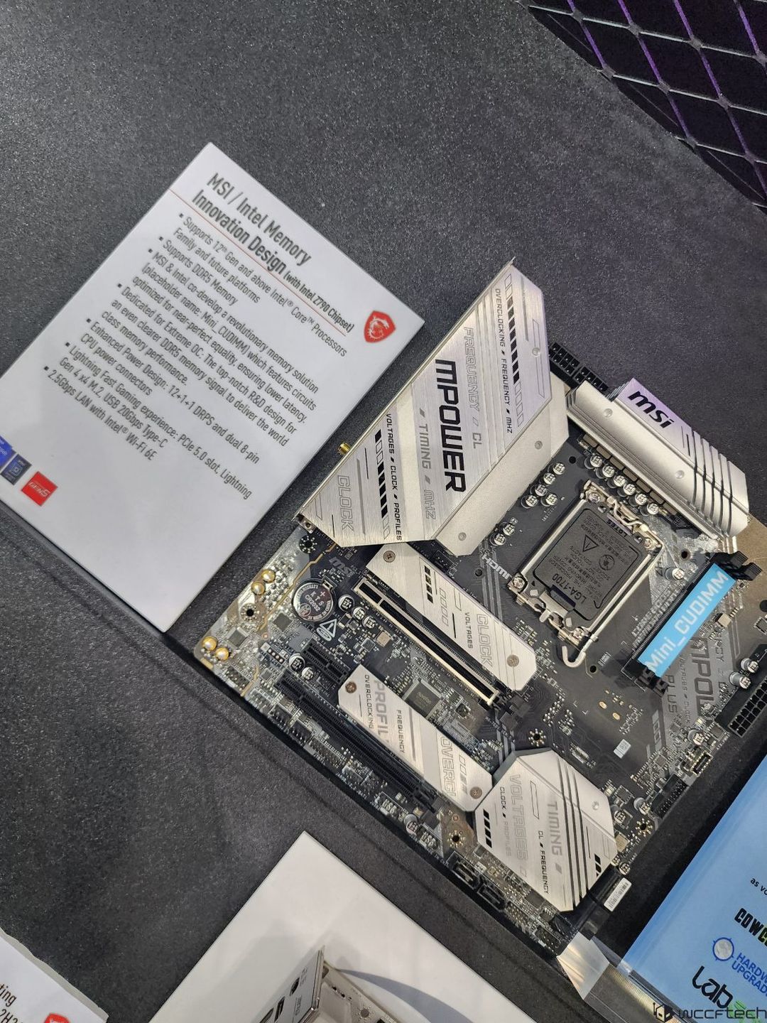 MSI - płyta główna pod Mini-CUDIMM