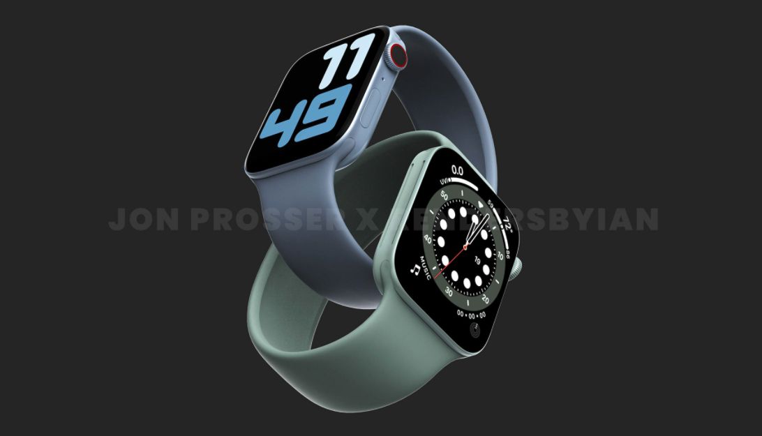 Apple Watch 7 - render