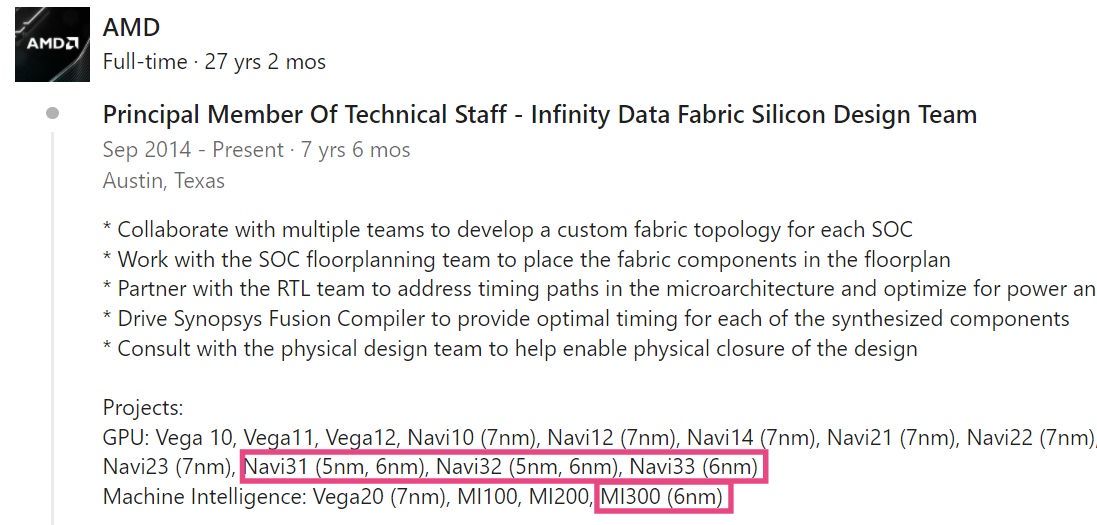 AMD - procesory graficzne Navi 31, Navi 32 i Navi 33