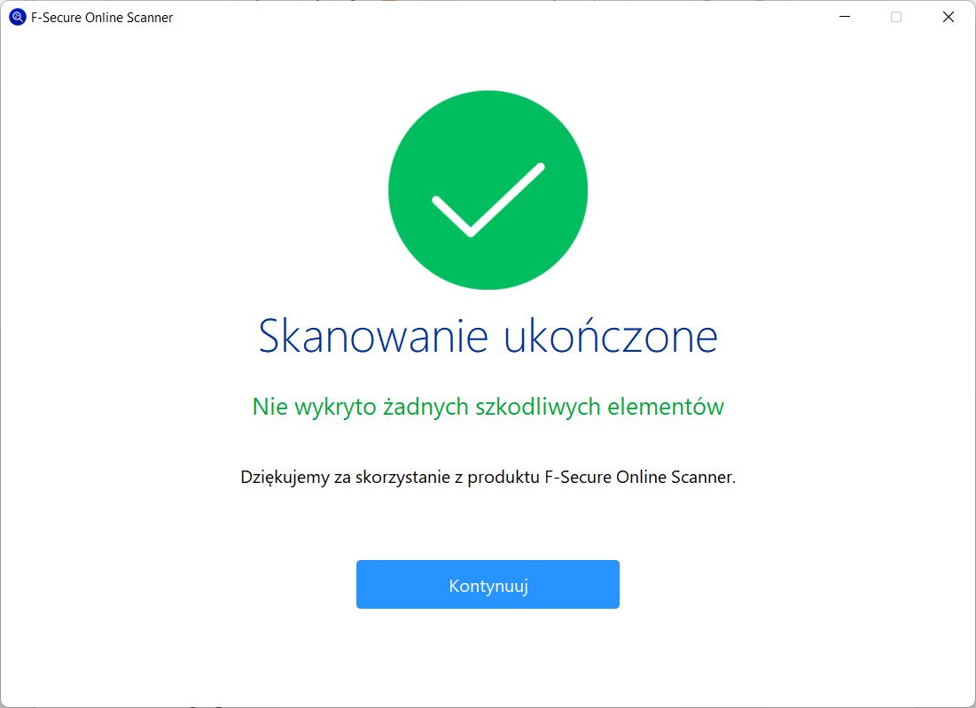 F-Secure Online Scanner
