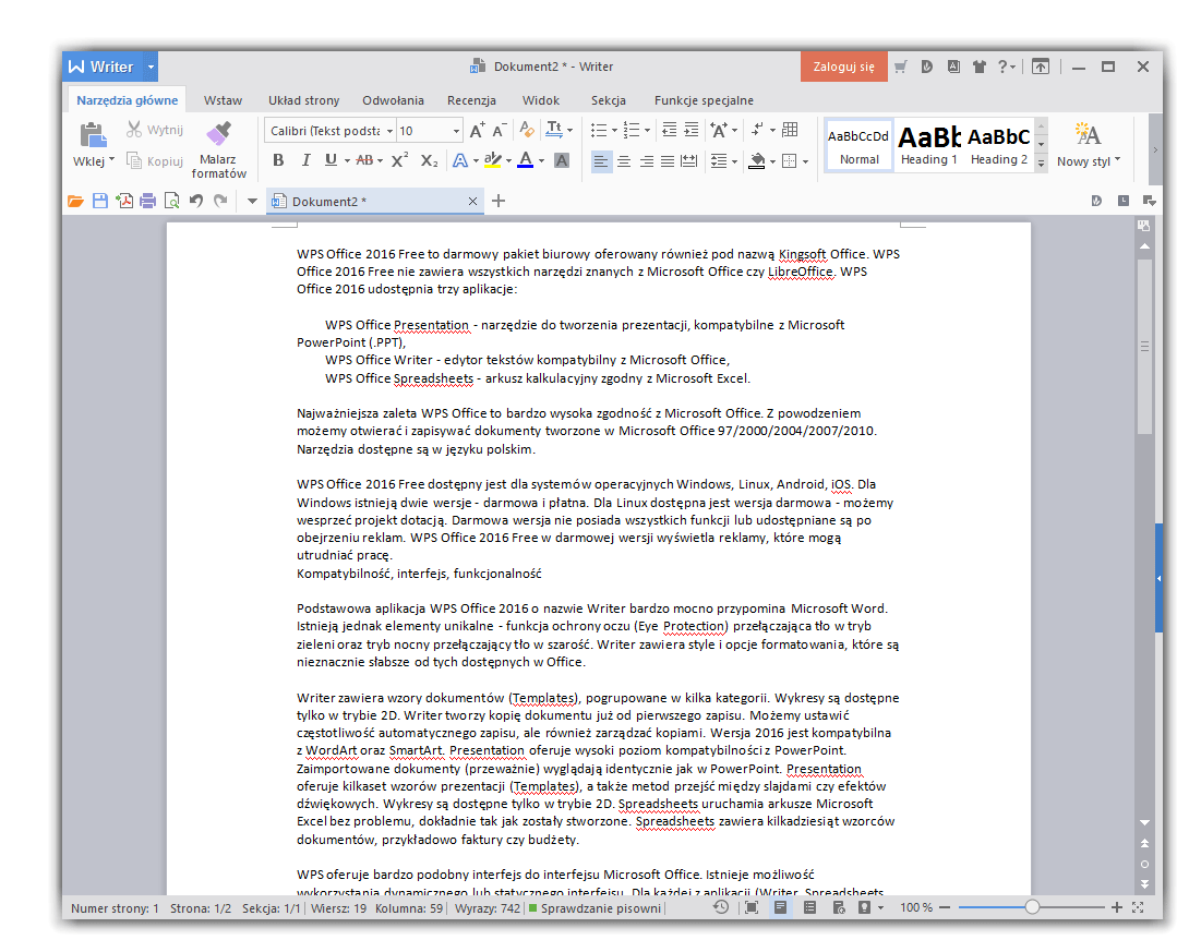 WPS Office Writer
