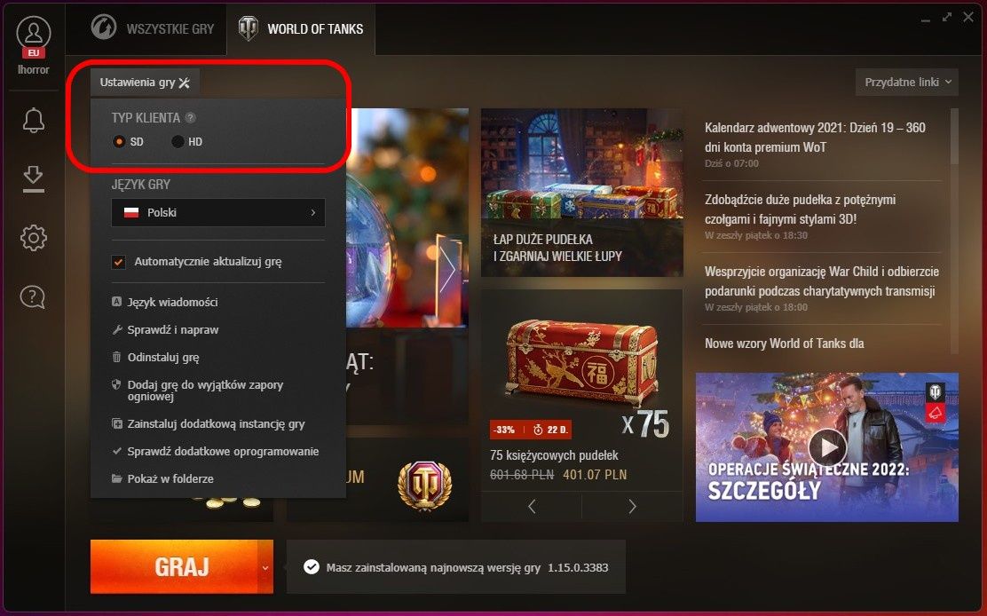 World Of Tanks - ustawienia część 3