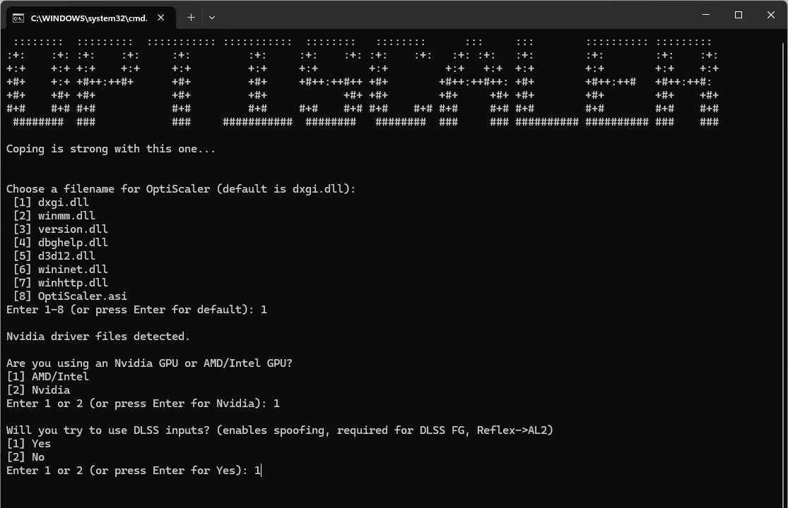 OptiScaler instalacja