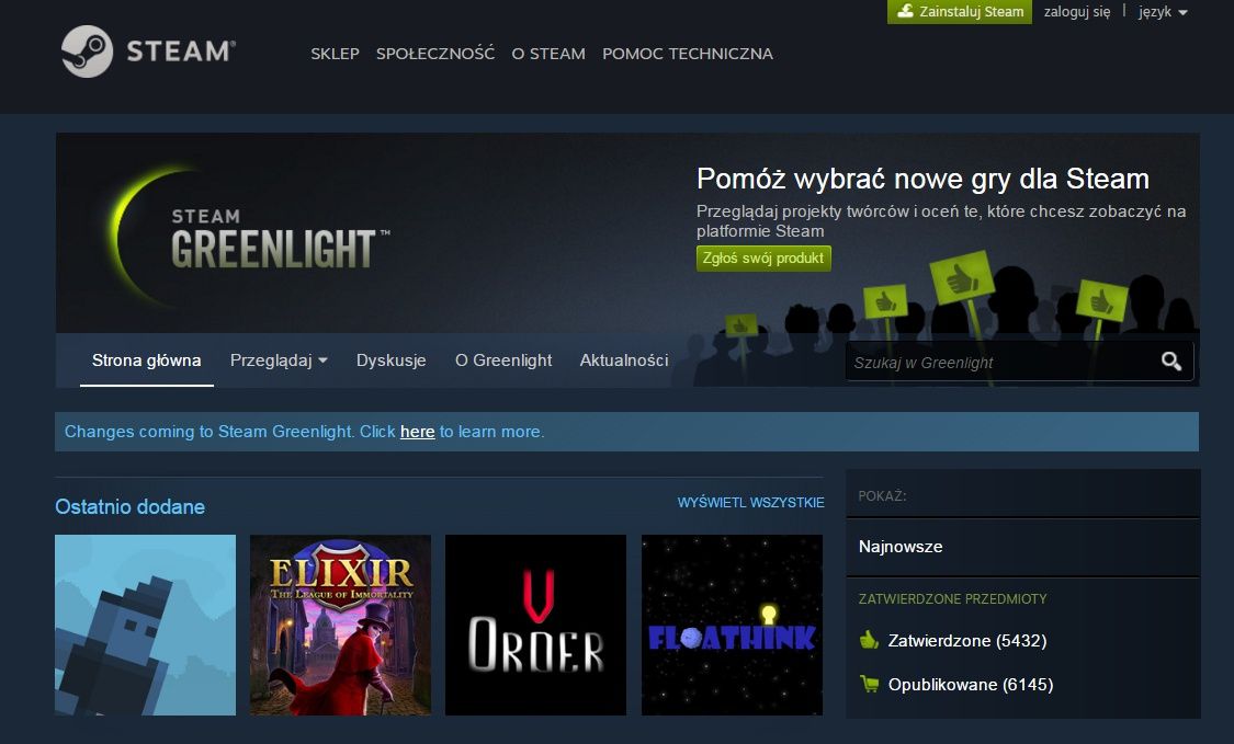 Steam Greenlight