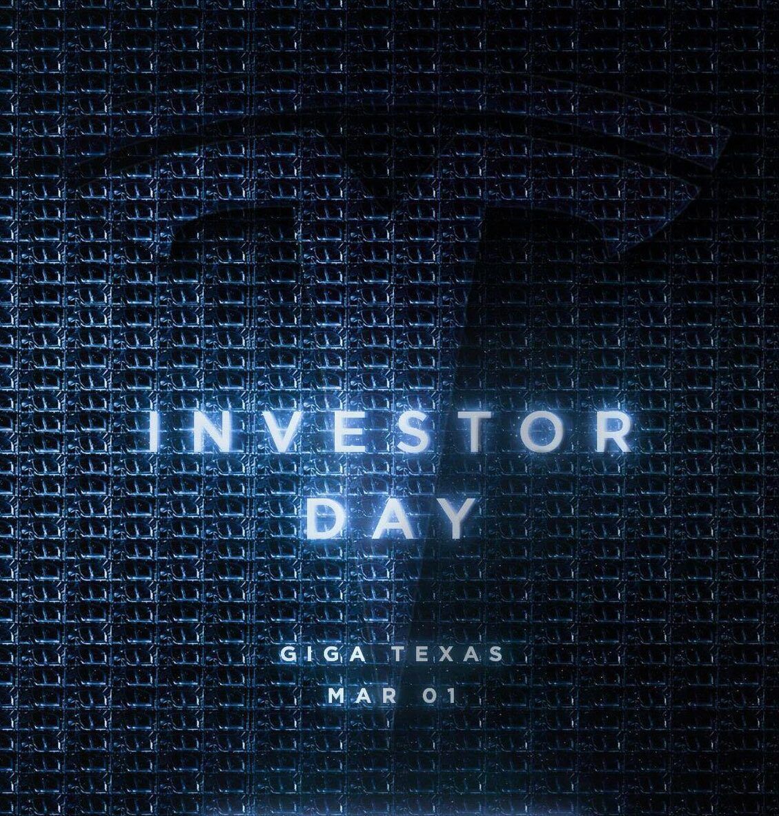 Tesla Investor Day