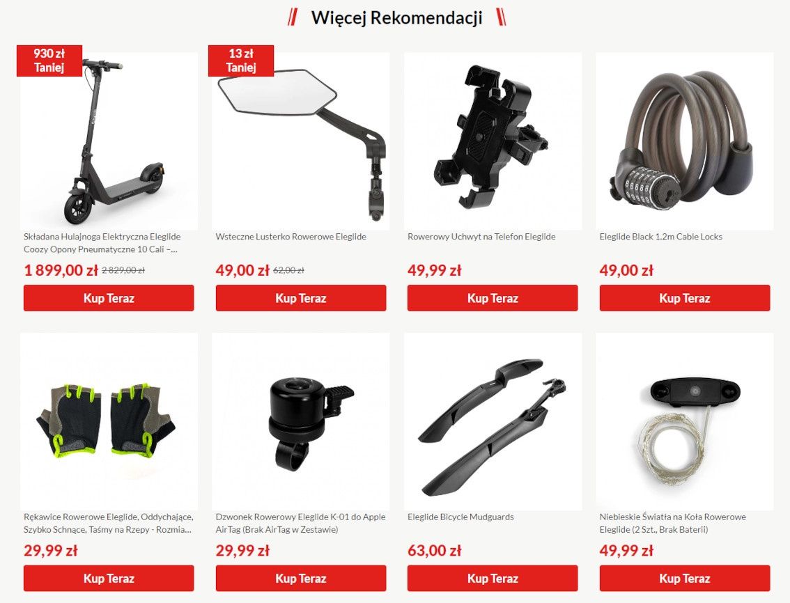 akcesoria rowerowe Geekbuying
