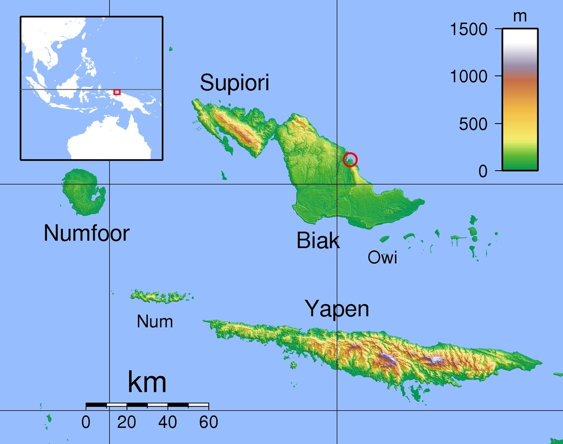 Biak lokalizacja