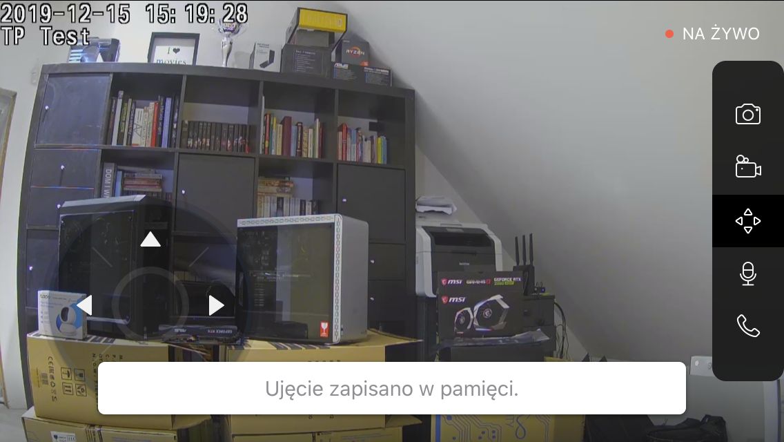 TP-Link Tapo C200 - Aplikacja mobilna