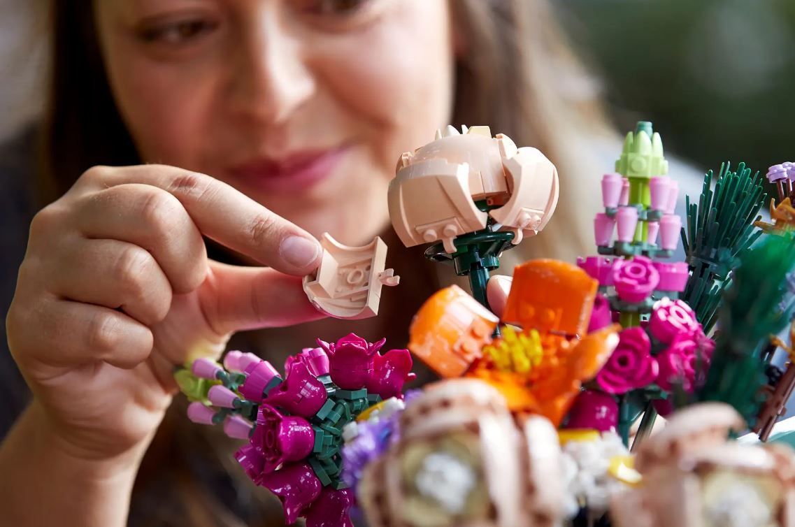 Lego kwiaty