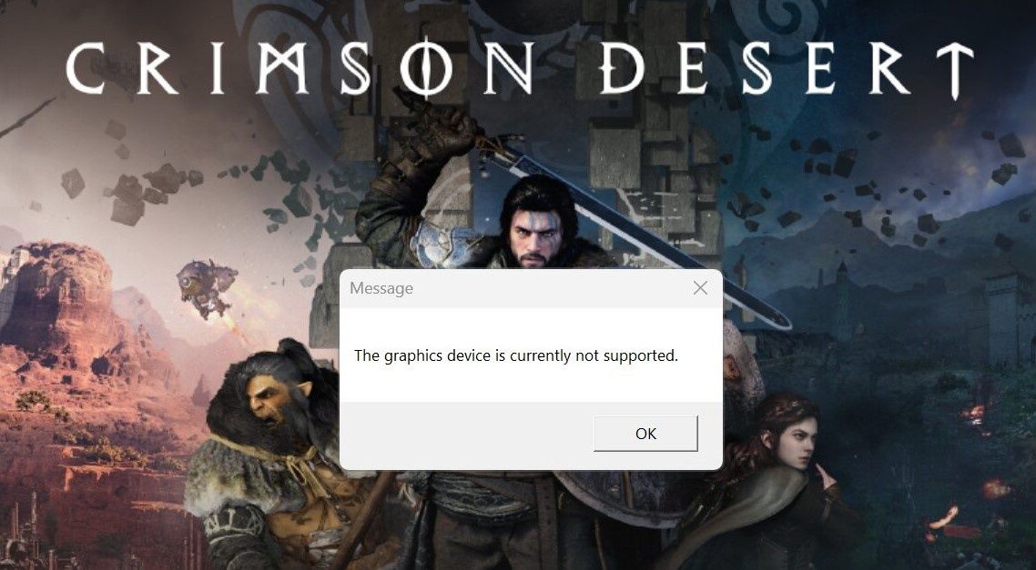 Crimson Desert - błąd na kartach graficznych Intel Arc