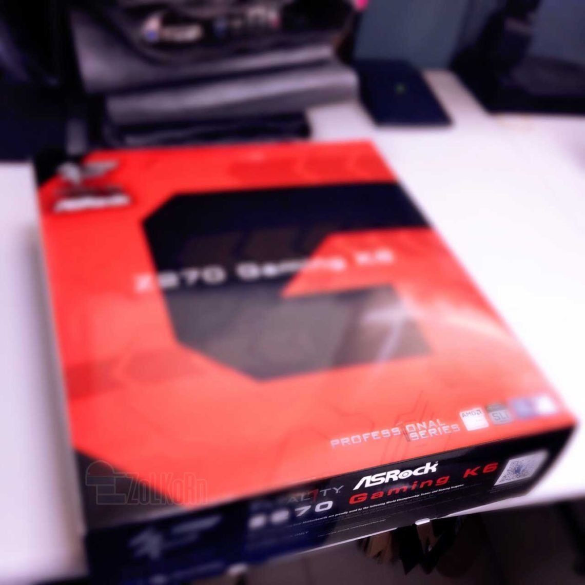 ASRock Z270 Gaming K6 - opakowanei płyty głównej