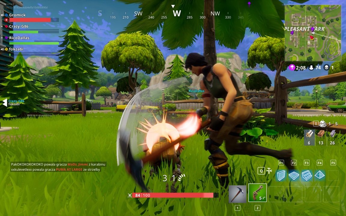 Fortnite: Battle Royale - karabinem przez łeb