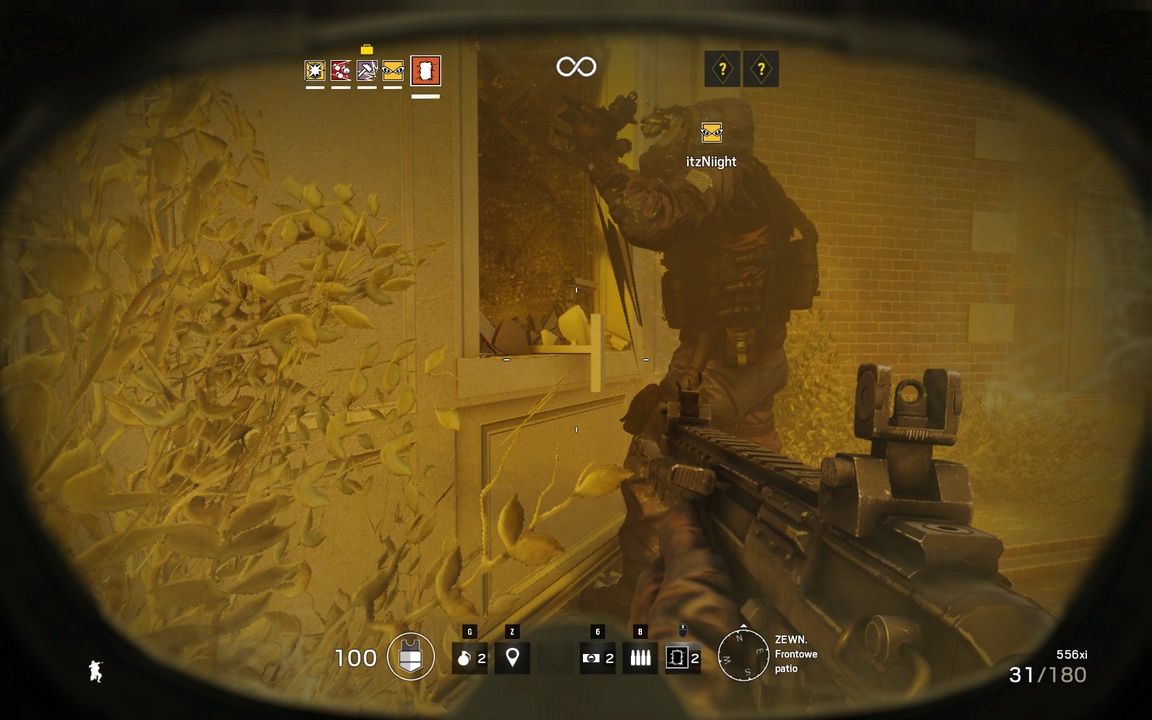Rainbow Six Siege - zgranie akcji z towarzyszem
