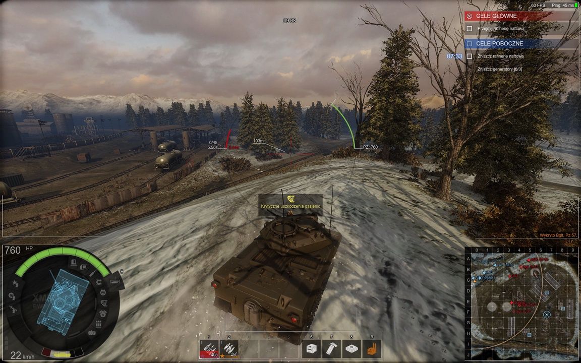 Armored Warfare - silnik CryEngine w działaniu