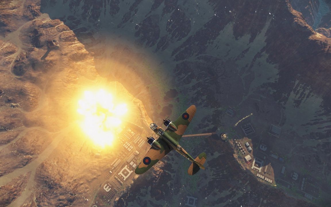 World of Warplanes 2.0 - bomby w celu