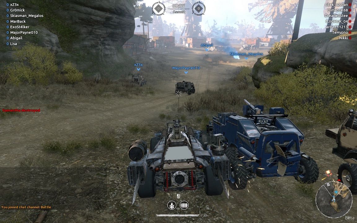 Crossout - polowanie