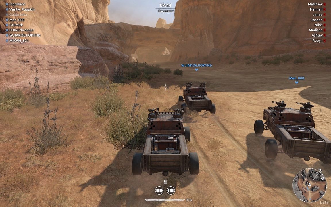 Crossout - drużyna