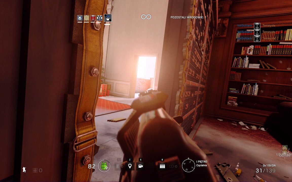 Rainbow Six Siege - wsłuchiwanie się w odgłosy