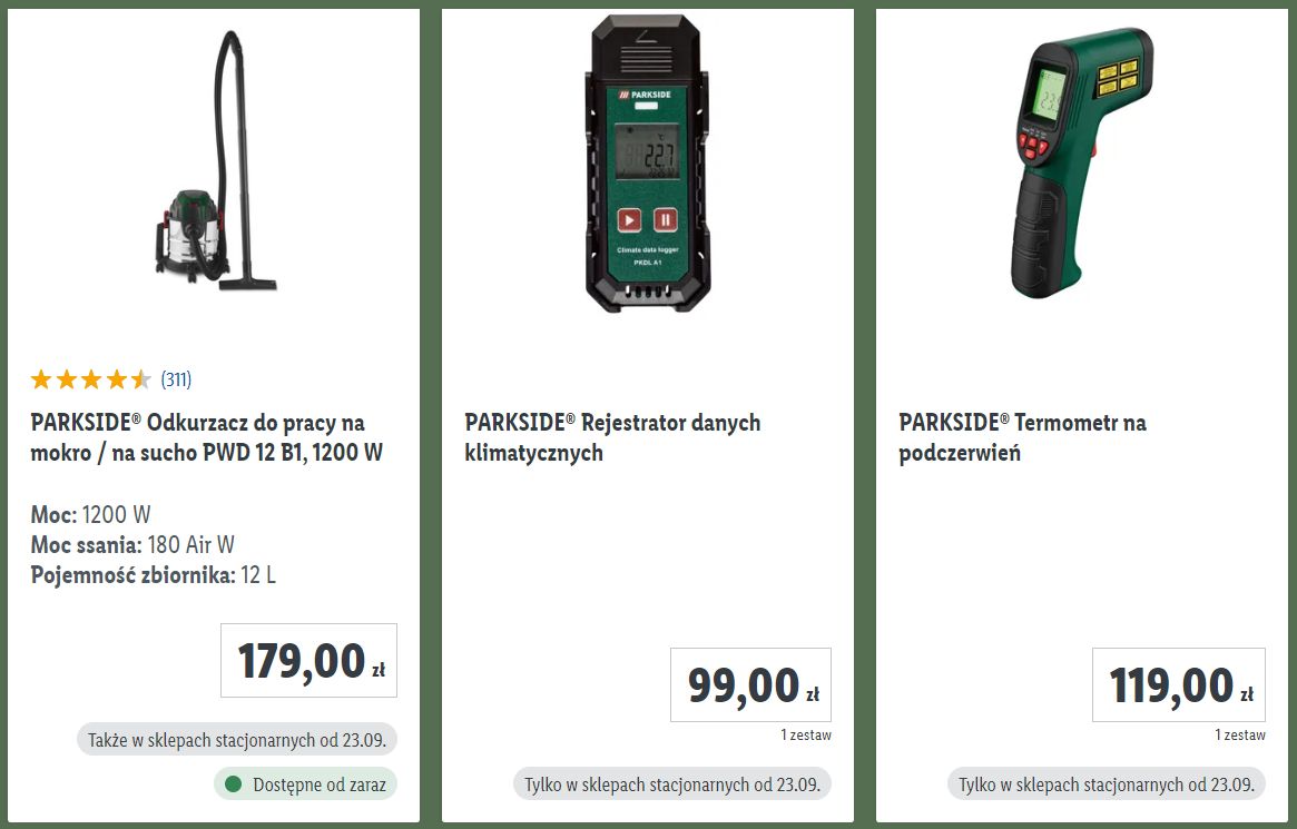 Lidl: oferta od 23 września