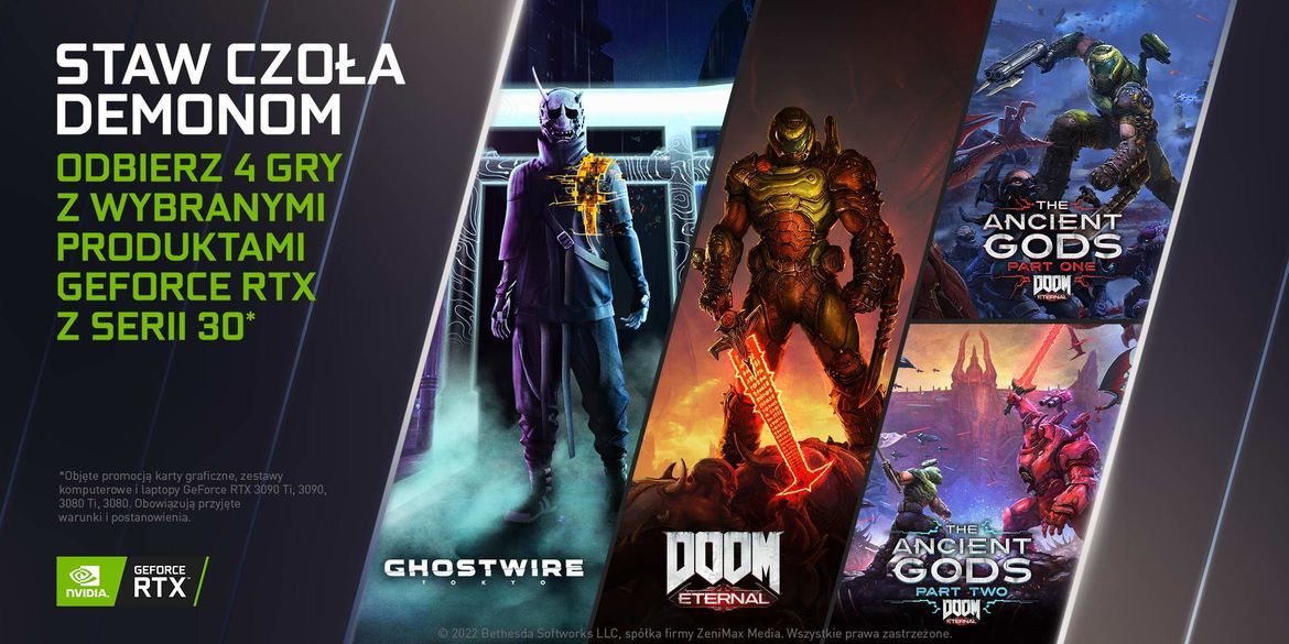 Nvidia promocja z darmowymi grami