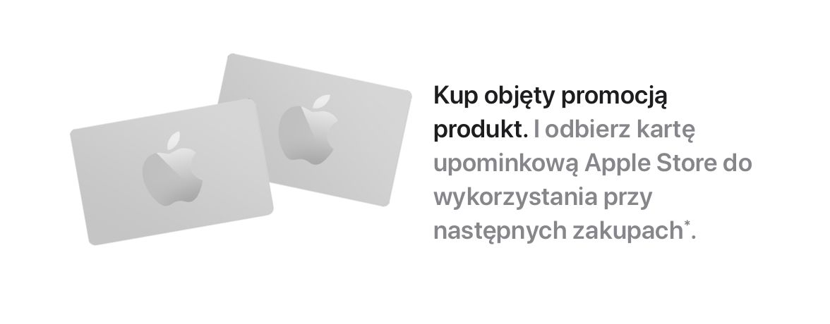 karta upominkowa apple