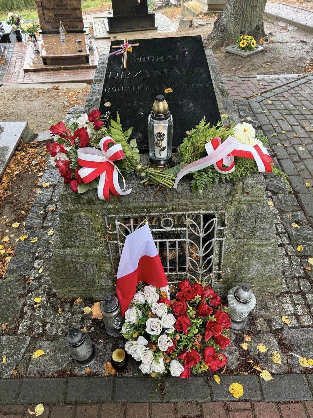 Grób Michała Drzymały