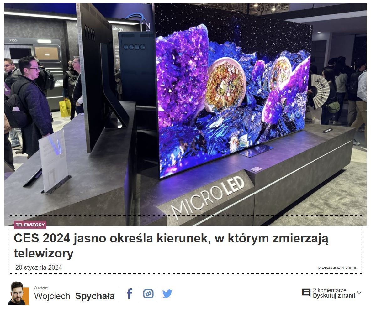 Przyszłość telewizorów