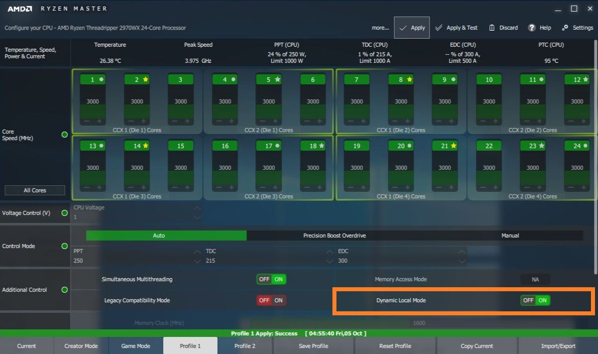 AMD Ryzen Master