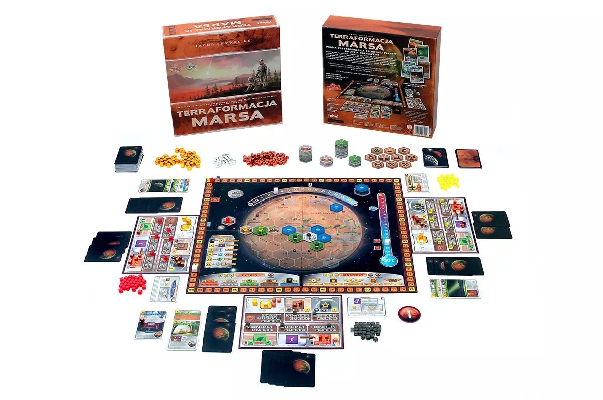 Najlepsze gry planszowe - Terraformacja Marsa